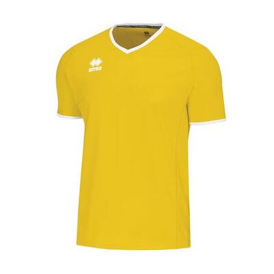 T-Shirt Errea Lennox Maglia Mc Jr 03100 Granata Bianco Adulto
