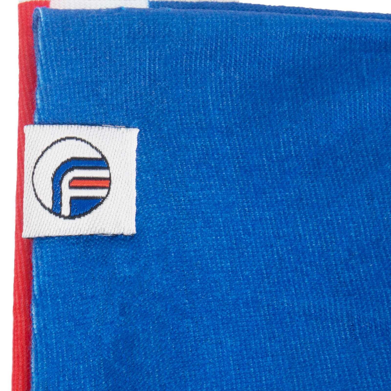 Fan Originals Snood Neck Scarf Blue White Red Rangers Colours 3/4