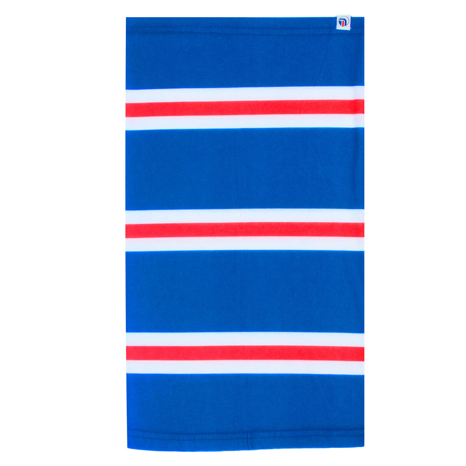 Fan Originals Snood Neck Scarf Blue White Red Rangers Colours 2/4