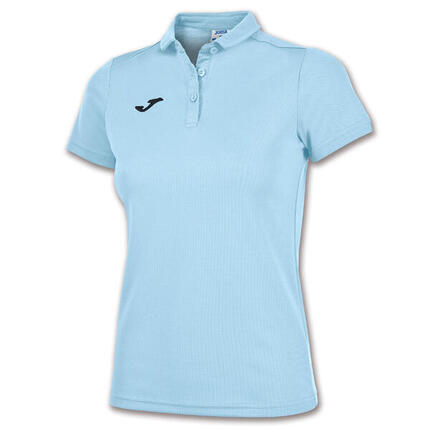 Polo Manches Courtes Football Femme Joma Hobby Bleu Marine