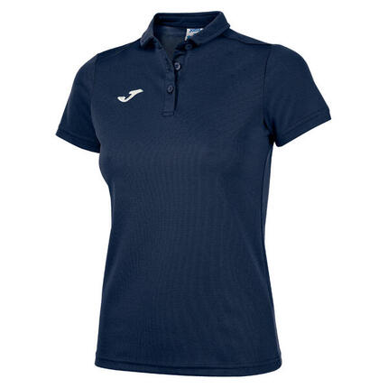 Polo Manches Courtes Football Femme Joma Hobby Bleu Ciel