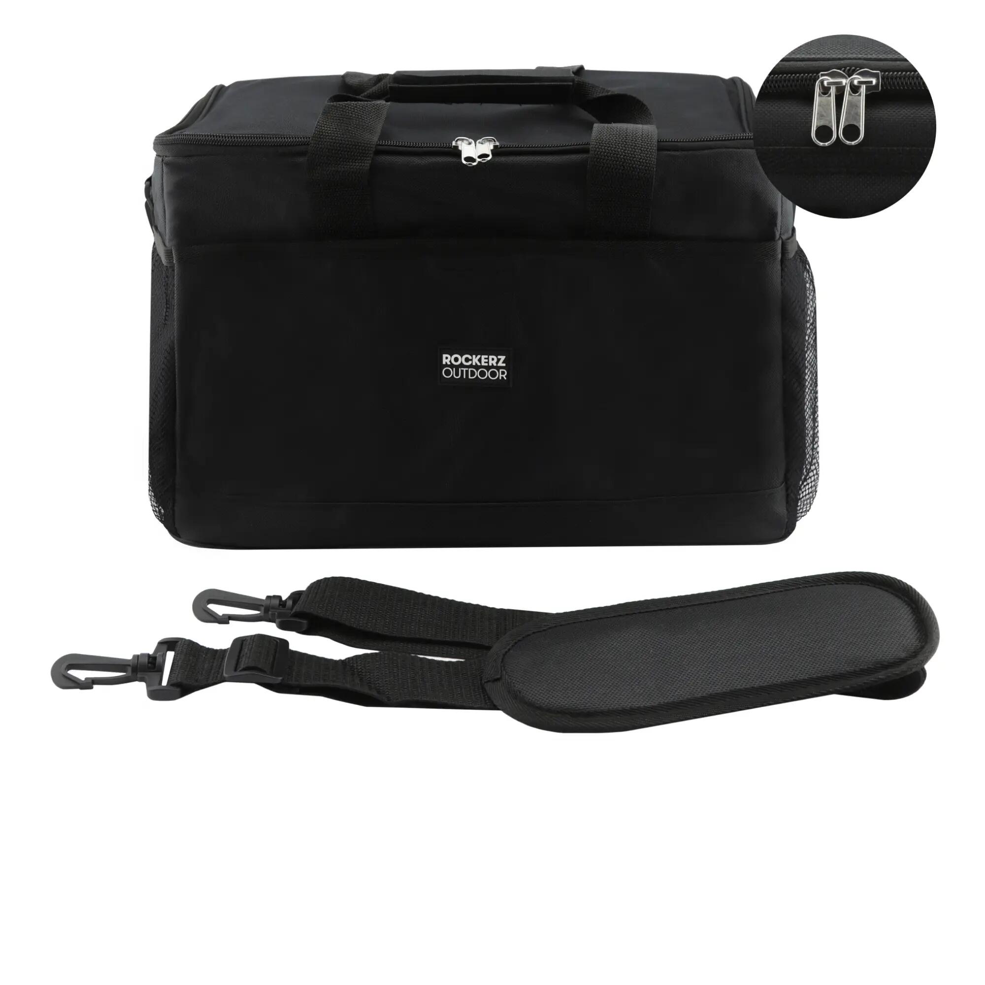 Mala Isotérmica 4 Camadas – Lunchbag – Mala de Piquenique – 30 L – Cor Preto 6/7