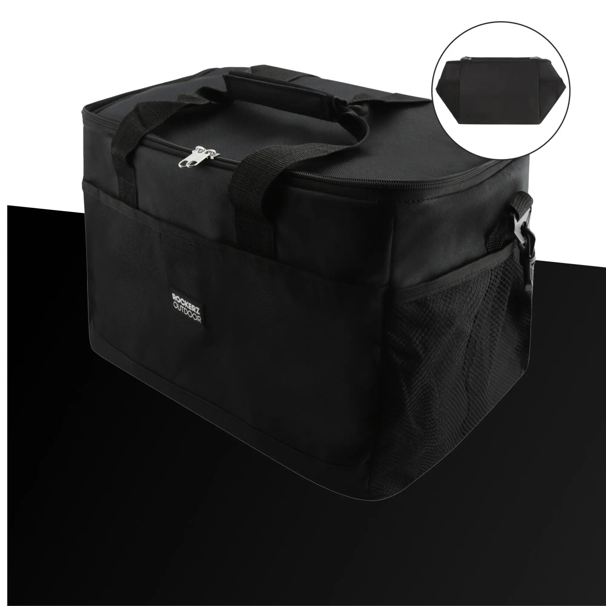 Mala Isotérmica 4 Camadas – Lunchbag – Mala de Piquenique – 30 L – Cor Preto 4/7