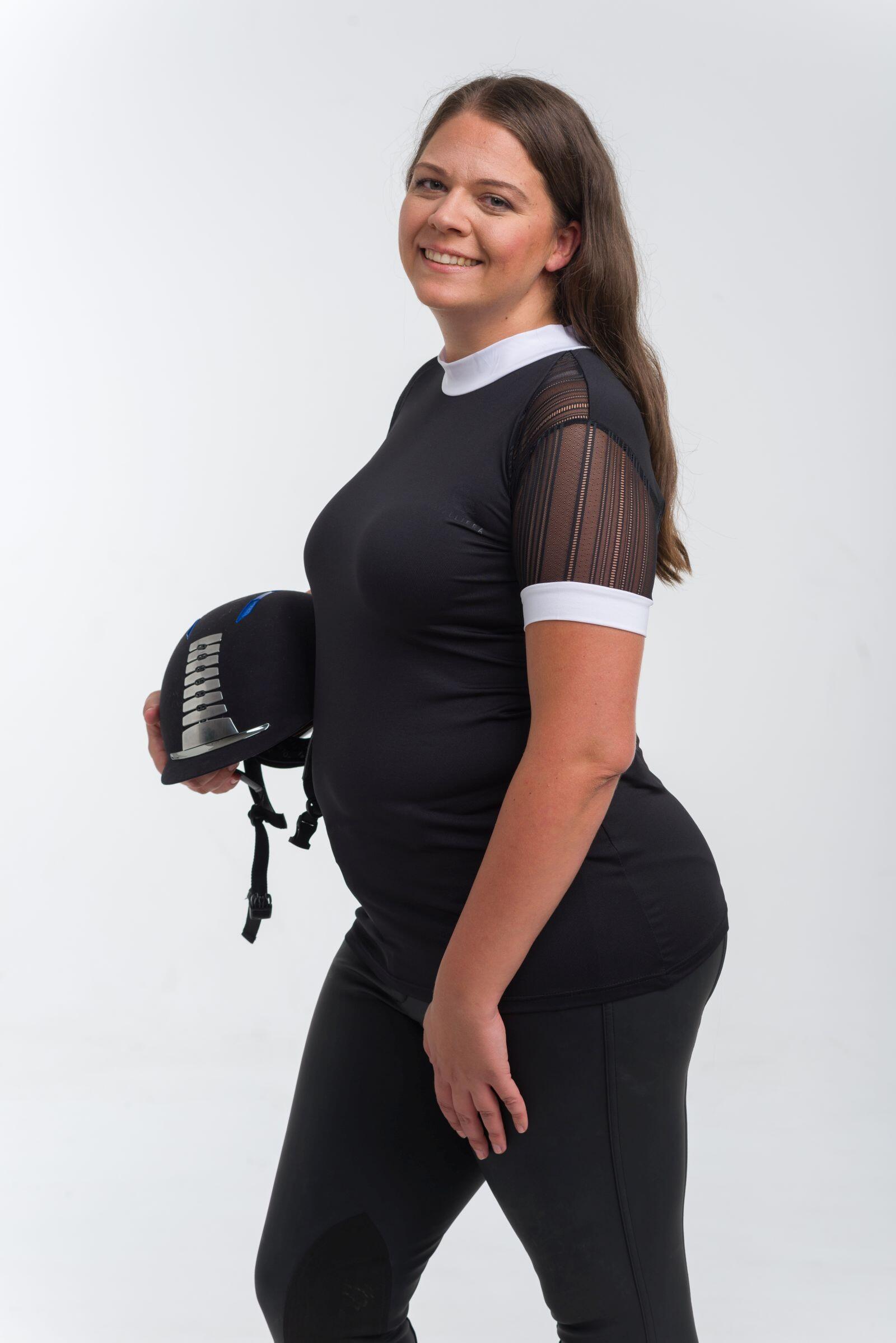Jezdecká soutěžní košile Contessa - Krátký rukáv 4/7