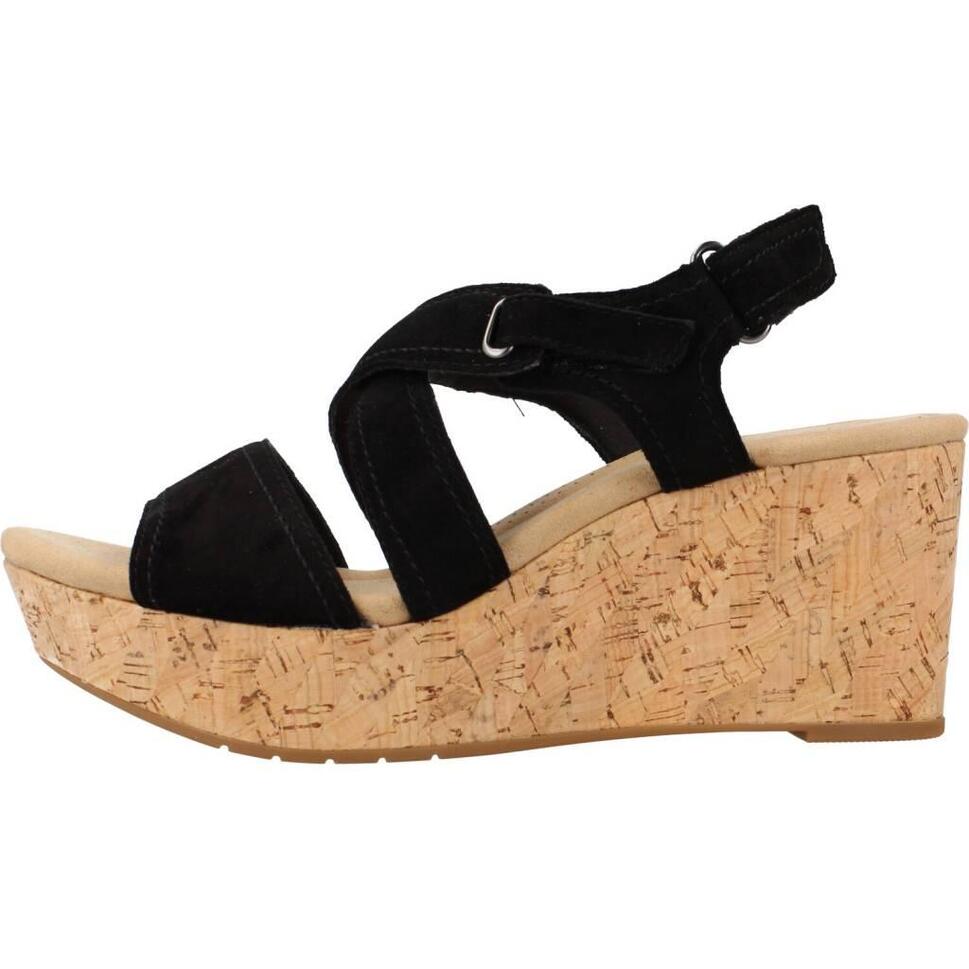 Sandały CLARKS ROSE WAY Czarny