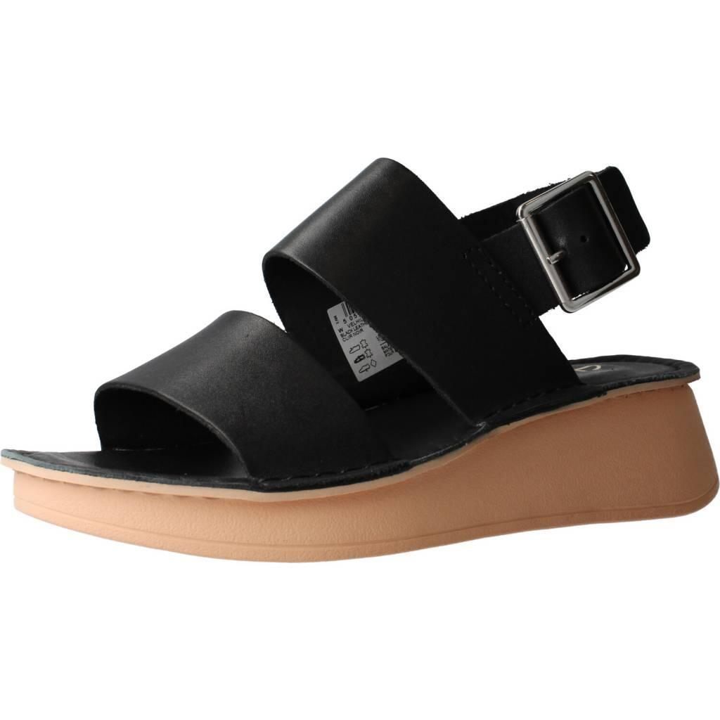 Sandały CLARKS VELHILL STRAP Czarny