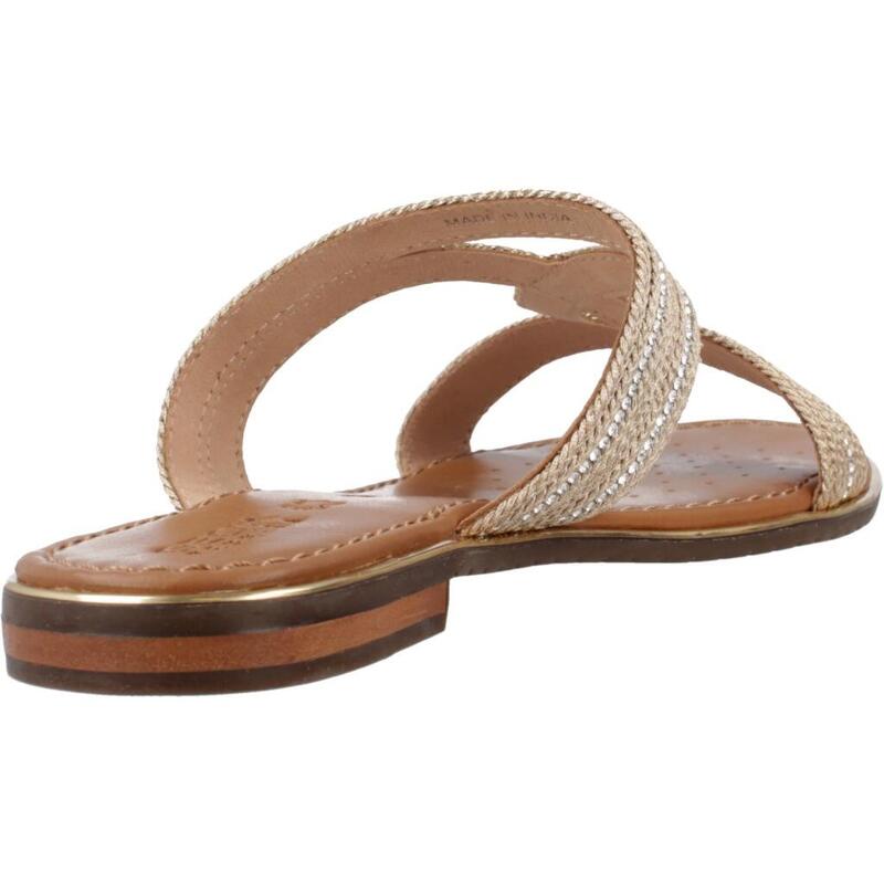 Sandalias Mujer Geox D Sozy Plus D Oro