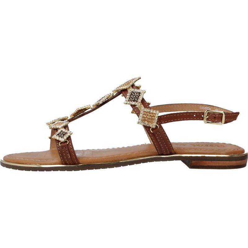 Sandalias Mujer Geox D Sozy Plus Marron