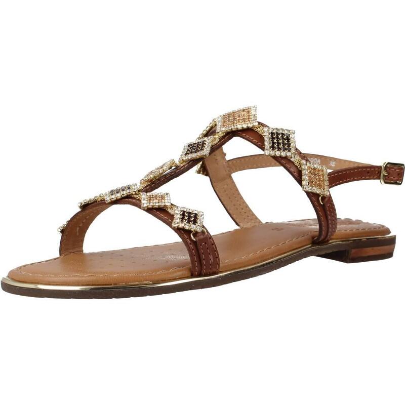 Sandalias Mujer Geox D Sozy Plus Marron