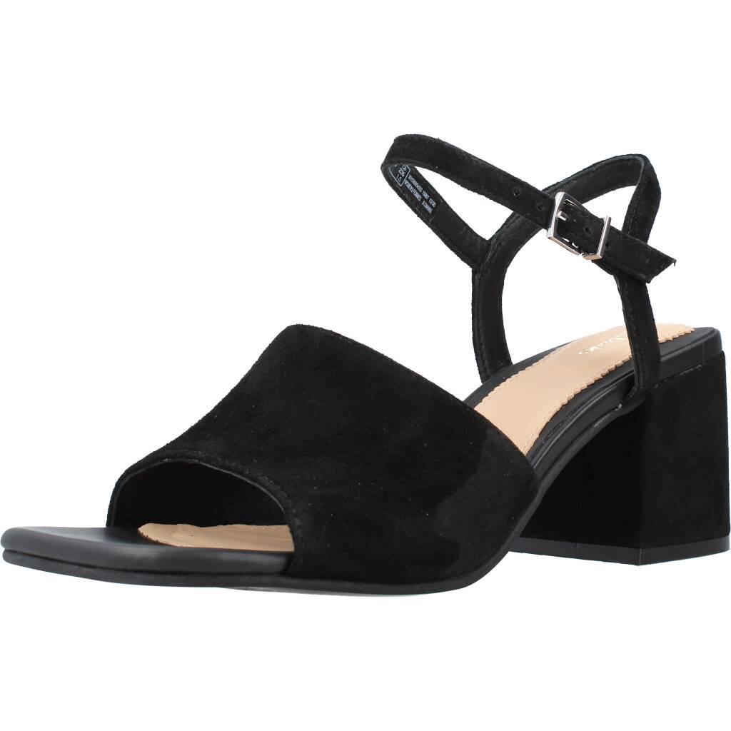 Sandały CLARKS SHEER65 BLOCK Czarny