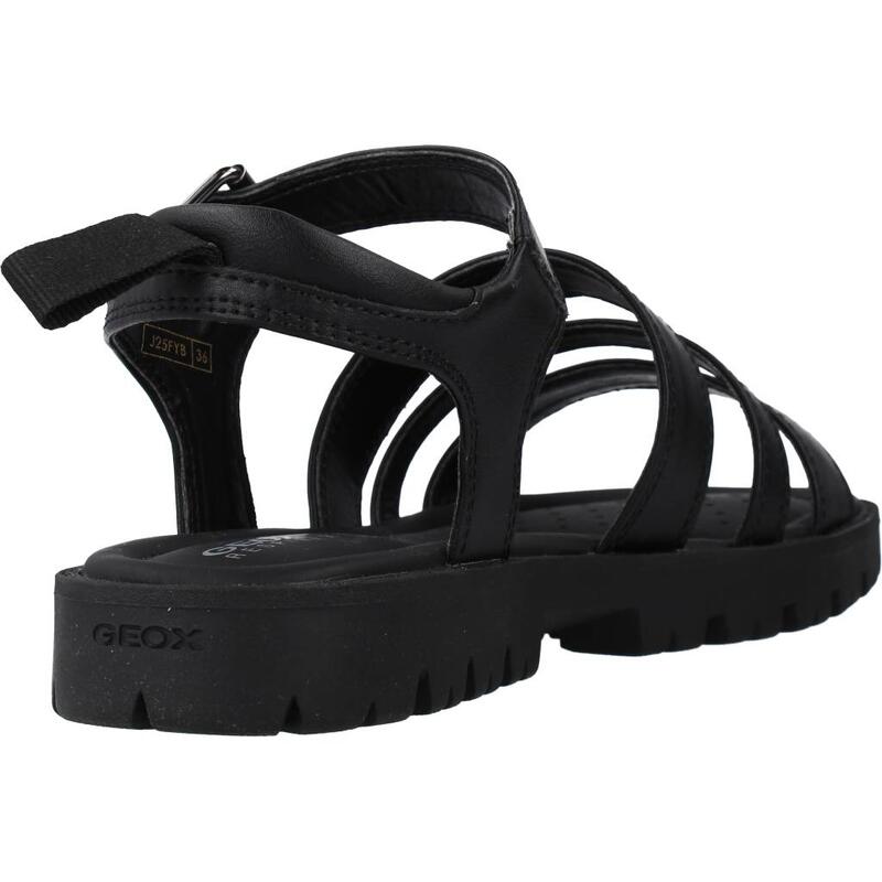 Sandalias Niña Geox J Sandal Starblush G Negro