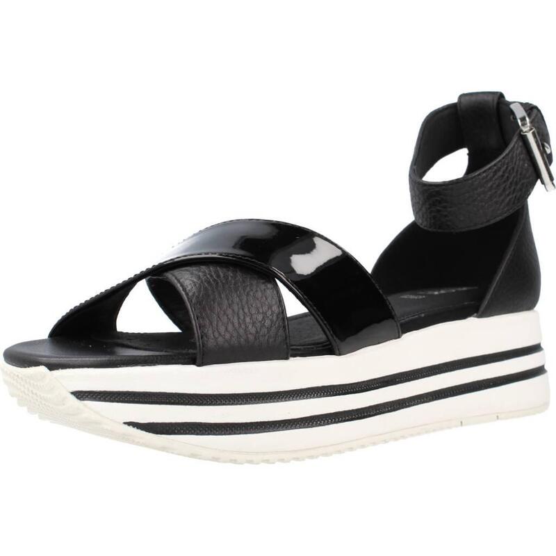 Sandalias Mujer Geox D Sandal Kency Negro