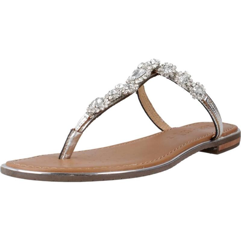 Sandalias Mujer Geox D Sozy Plus Plata