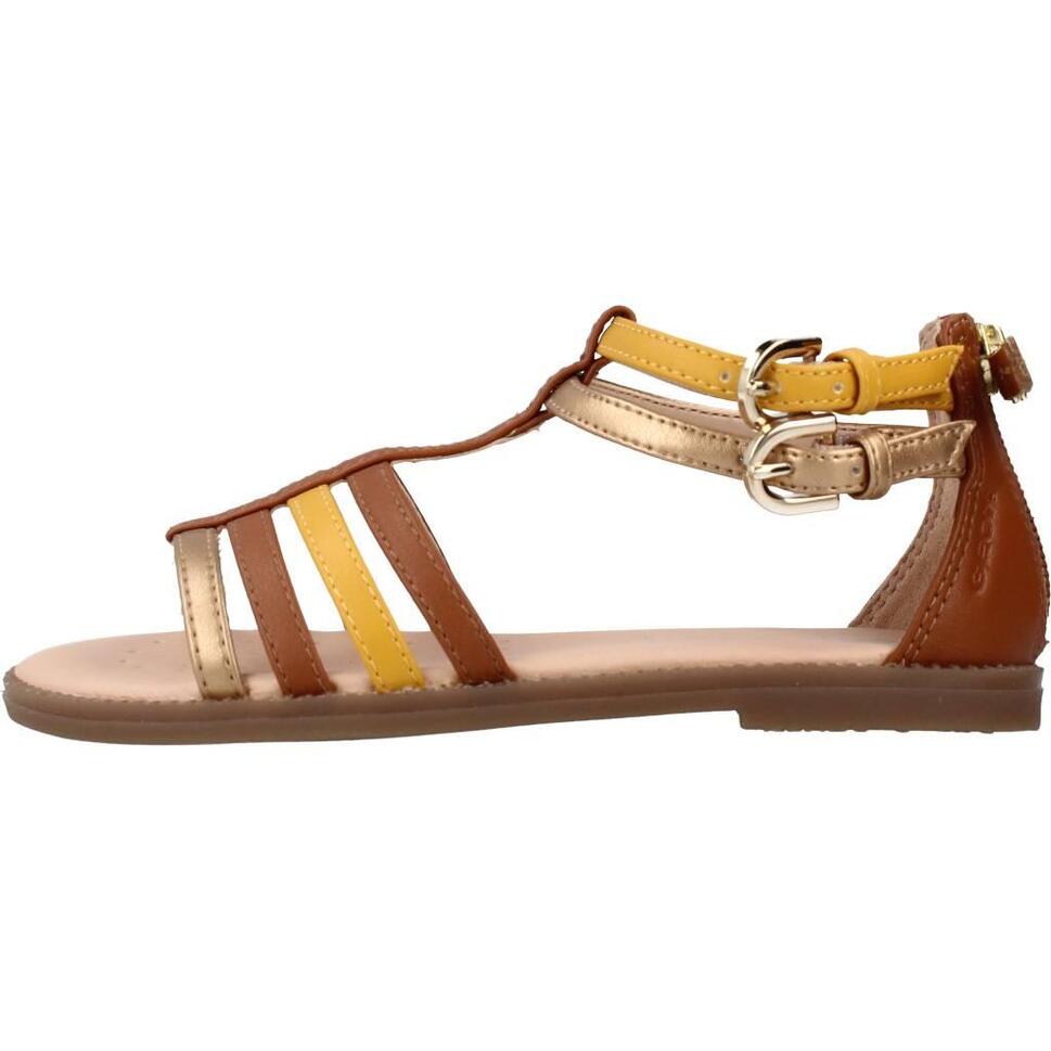 Sandały GEOX J SANDAL KARLY GIRL Brązowy