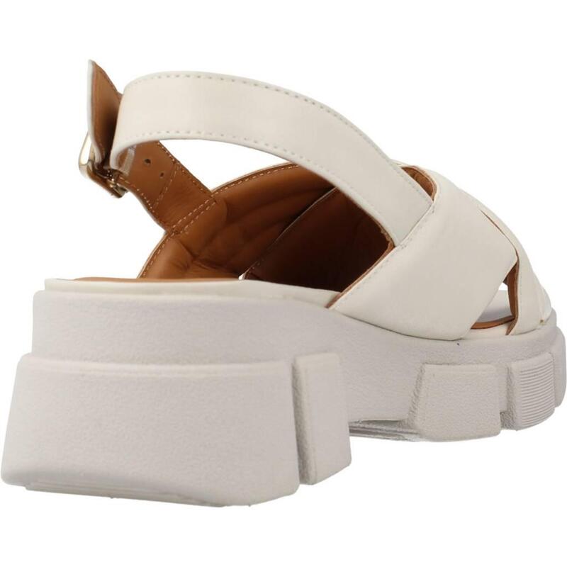 Sandalias Mujer Geox D Lisbona A Blanco