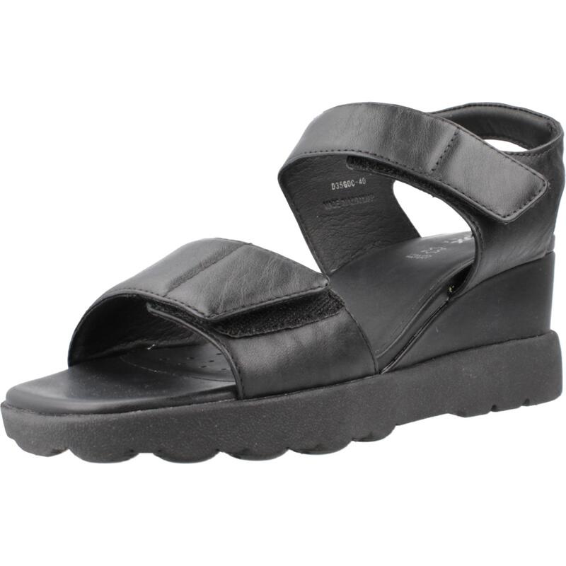 Sandalias Mujer Geox D Spherica Ec6 Negro