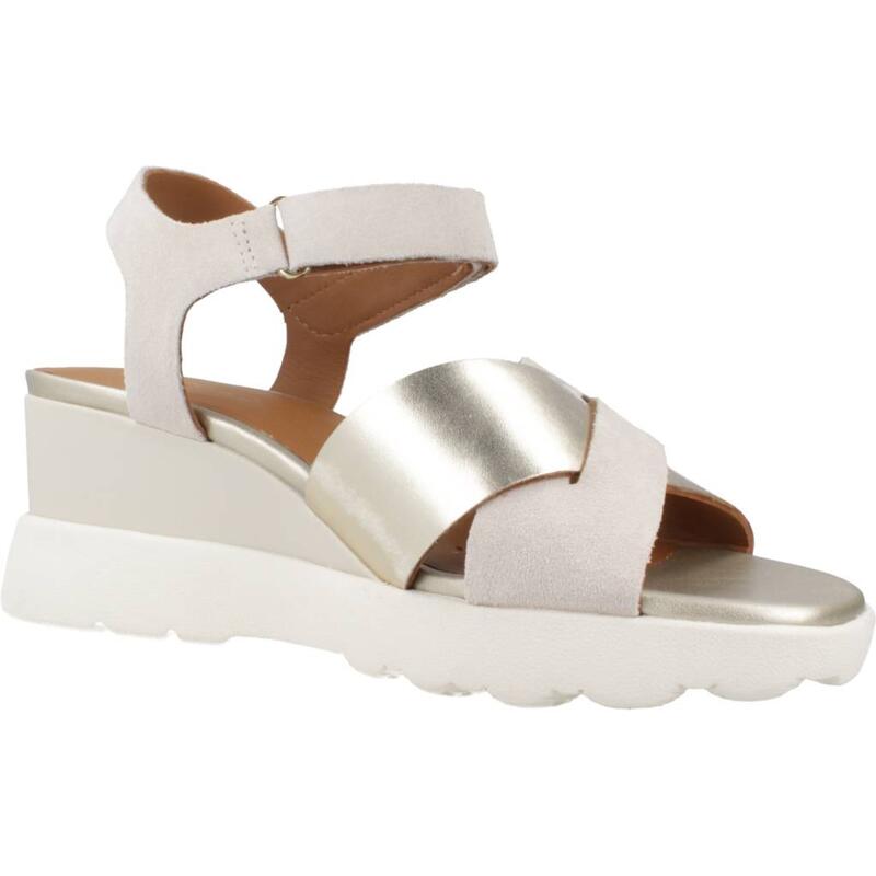 Sandalias Mujer Geox D Spherica Ec6 C Beis