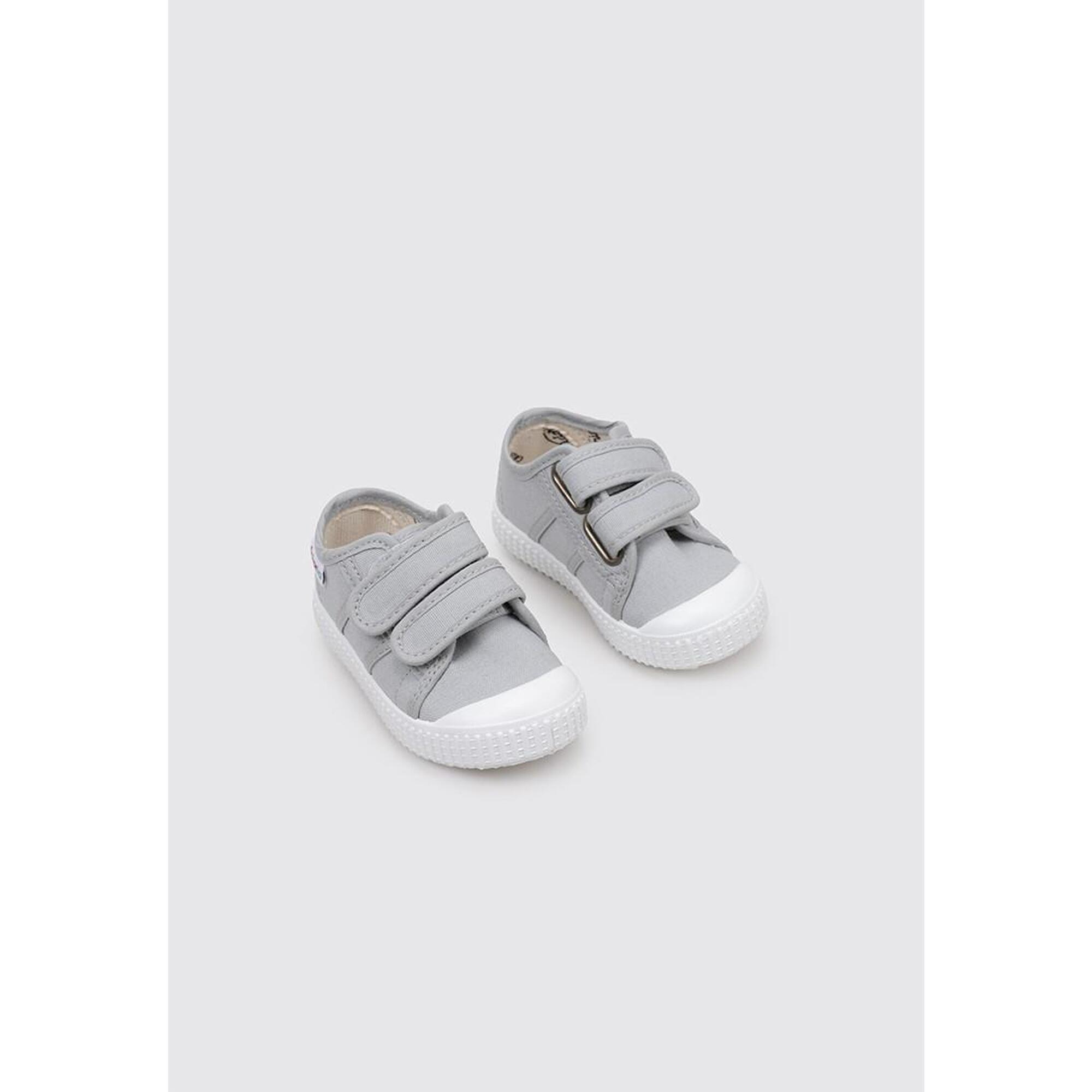 Zapatillas Deportivas Niños Victoria BASKET TIRAS LONA Gris