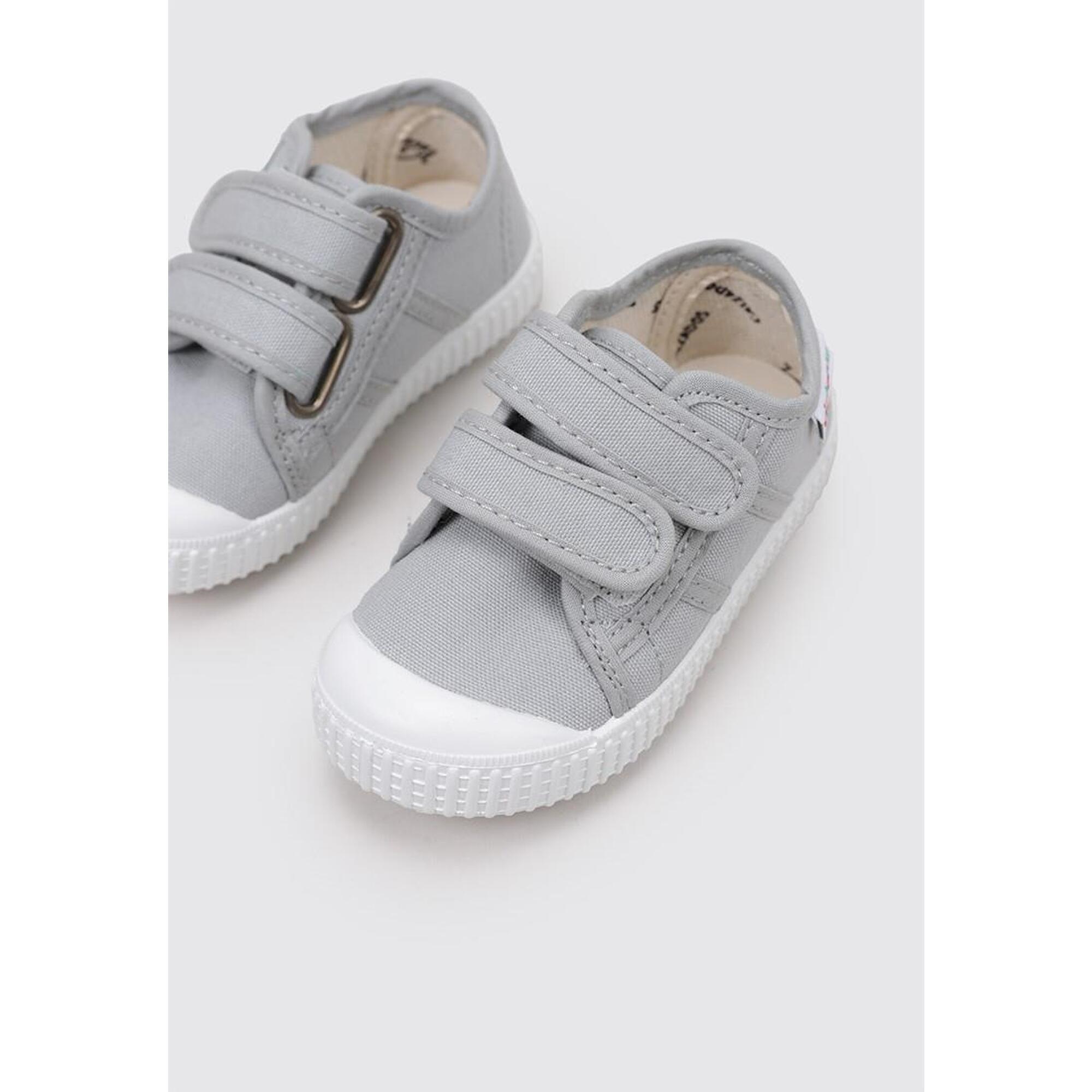 Zapatillas Deportivas Niños Victoria BASKET TIRAS LONA Gris