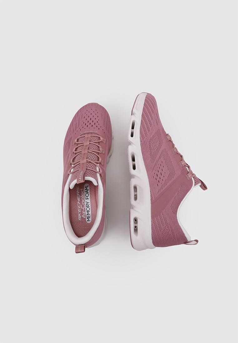 Skechers GLIDE-STEP GRAFITY Damen Sneakers Vegan 104601 DKRS rosa 5/5