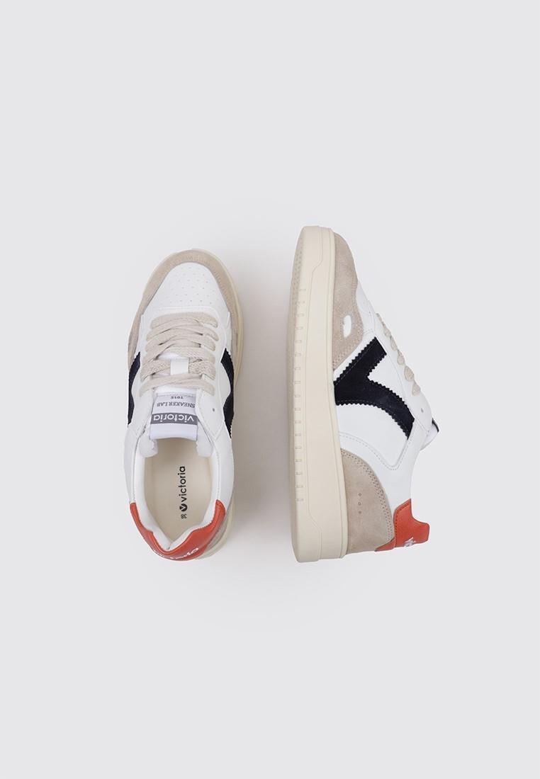 Sneakers Donna Moda Efecto Piel & Serra 5/6