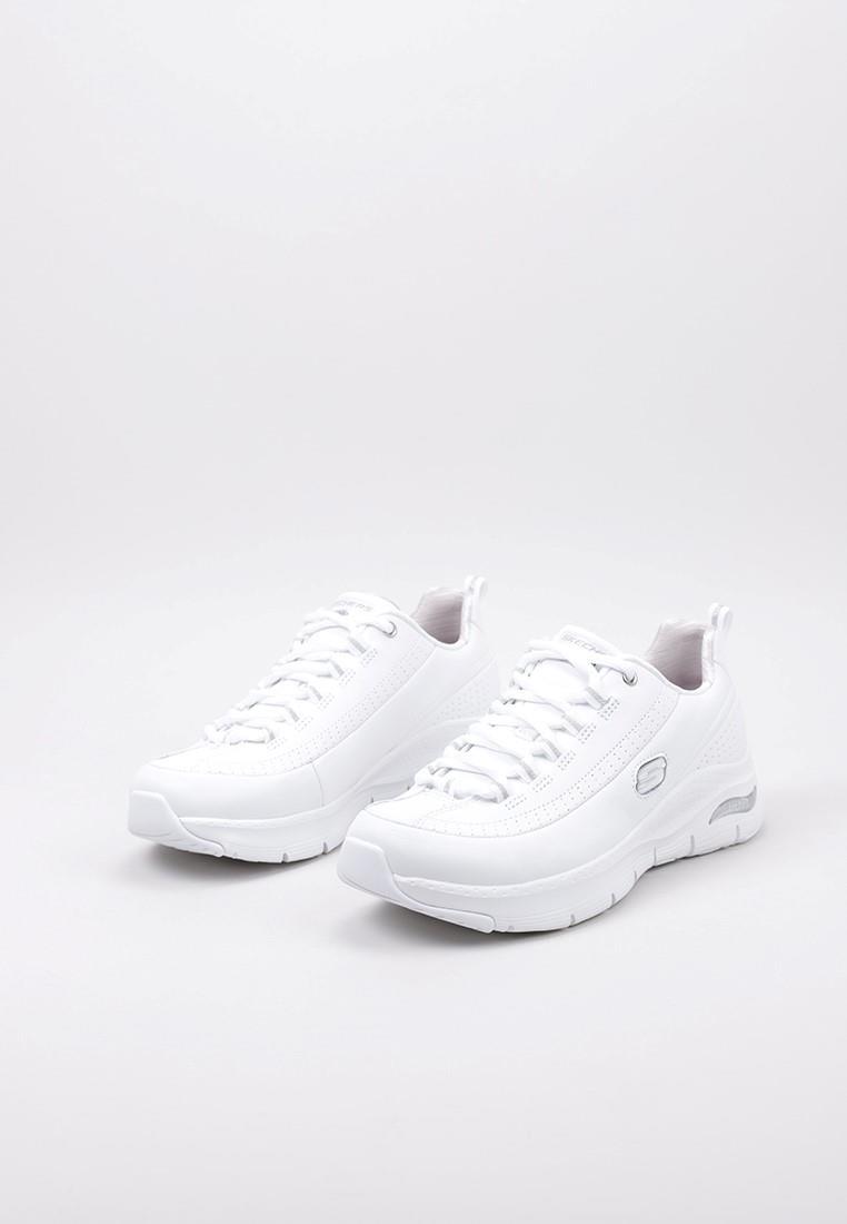 Chaussure de randonnée Baskets Femme Skechers ARCH FIT CITI DRIVE Blan 2/5