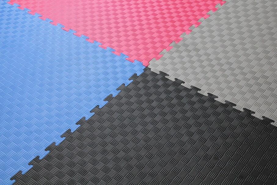 Puzzelmat | 100 x 100 x 4 cm | Groen / Zwart 2/5