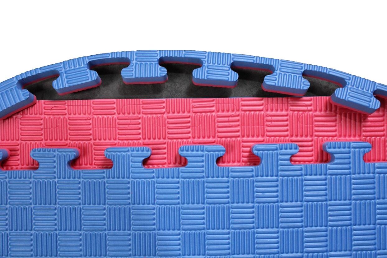 Legend Puzzelmat Sportvloer | 100 x 100 x 2 cm | Blauw / Rood 2/5