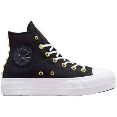 Zapatillas Converse Ctas Lift Hi, Negro, Mujer