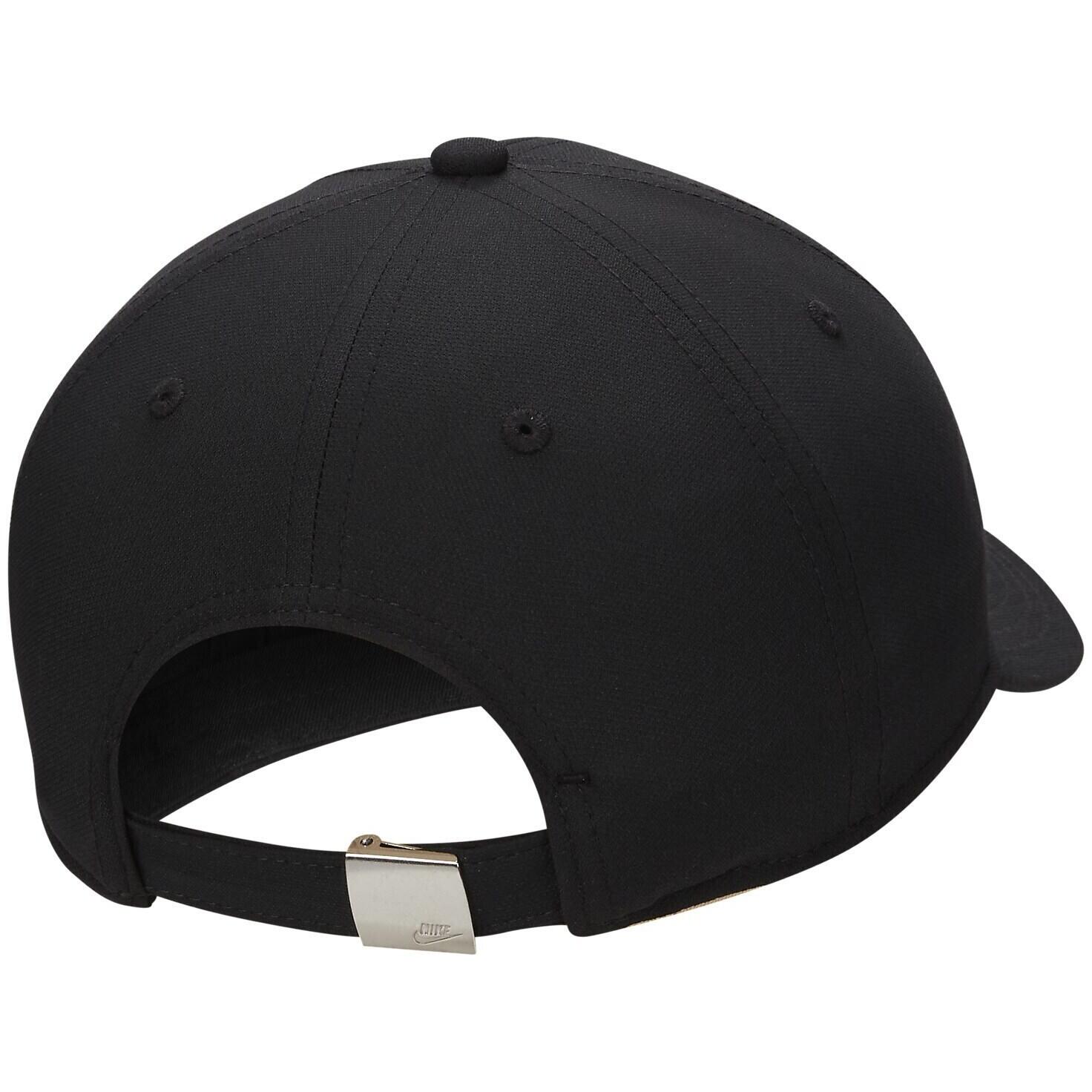 Czapka Nike Dri-FIT Club Structured Metal Logo, Dla obu płci 2/4