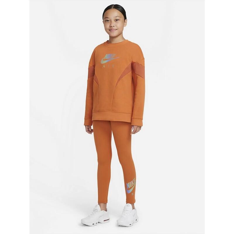 Legging Mallas Nike Air Favorites Older Kids Leggings, Naranja, Niños