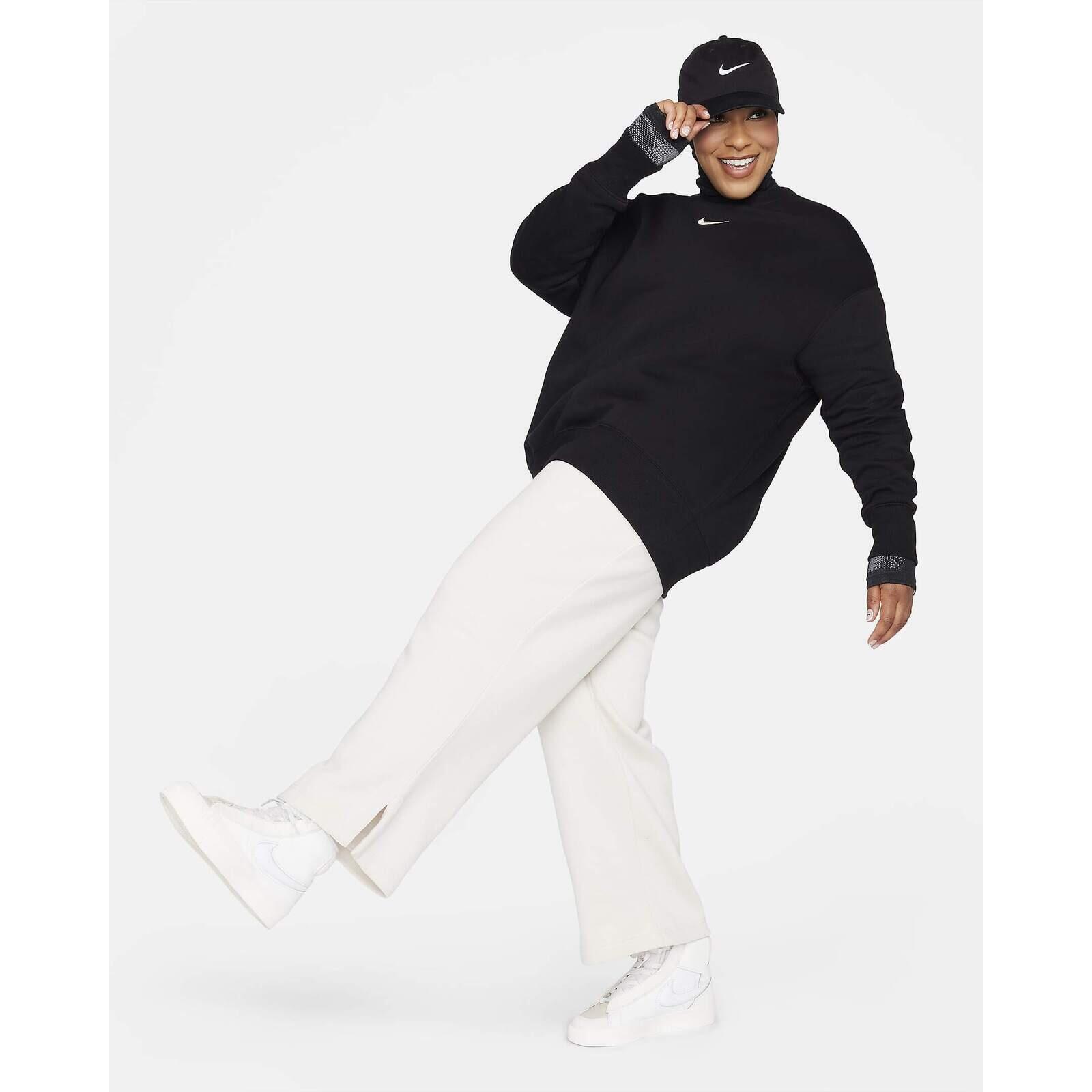 Camisola Nike Sportswear Phoenix Fleece, Preto, Mulher 3/5
