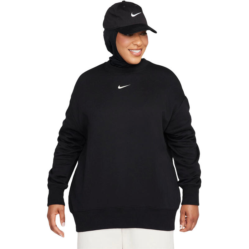 Sport felső Nike Sportswear Phoenix Fleece, Fekete, Nők