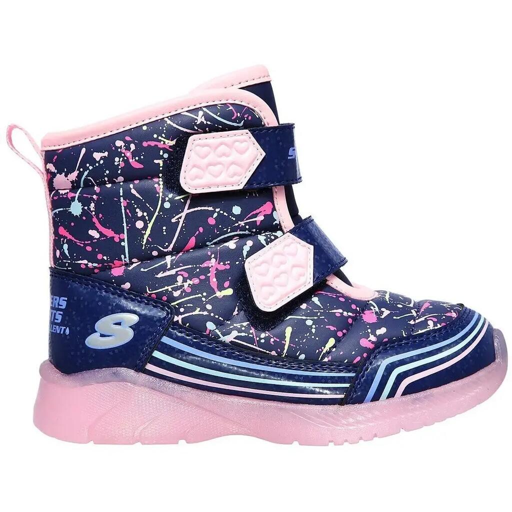 Ботуши Skechers Lights Illumi, Лилав, Деца
