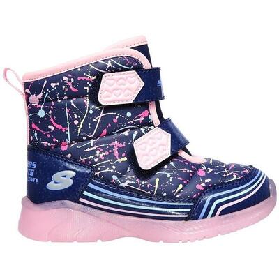 Laarzen skechers lights illumi, paars, kinderen