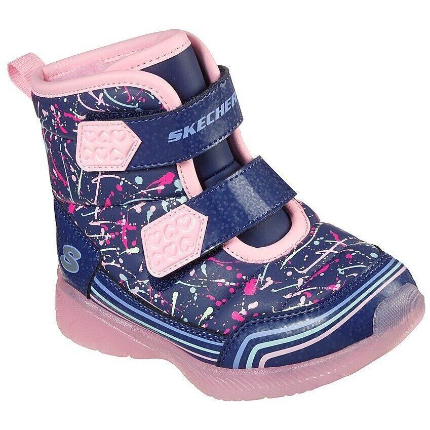 Bottes Skechers Lights Illumi, Violet, Enfants 5/7