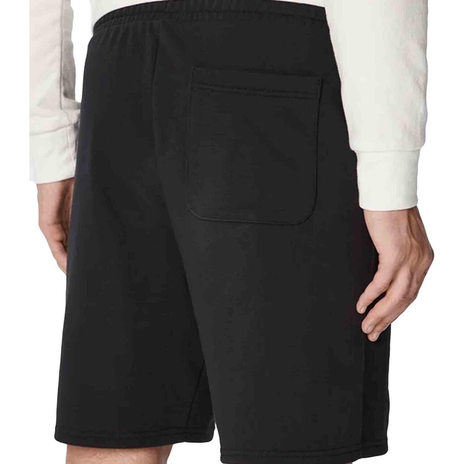 Pantaloncini Converse Embroidered Chevron Shorts, Nero, Uomini 2/5