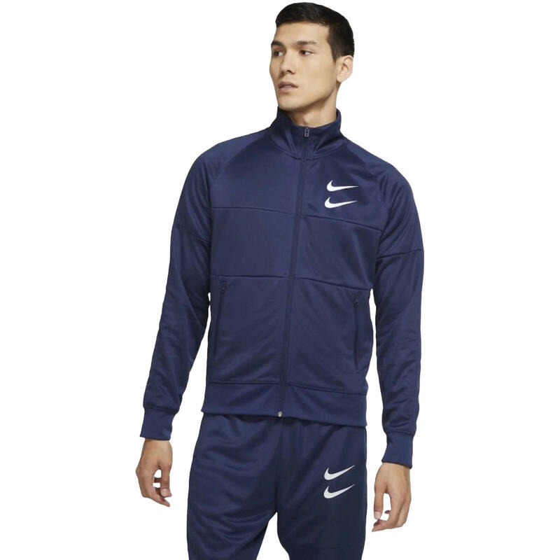 Jacheta barbati Nike Sportswear Swoosh, Albastru