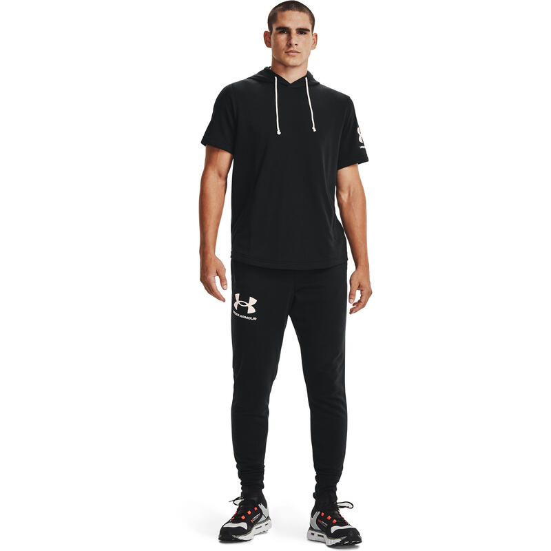 Un pantalon Under Armour Rival Terry Joggers, Noir, Hommes