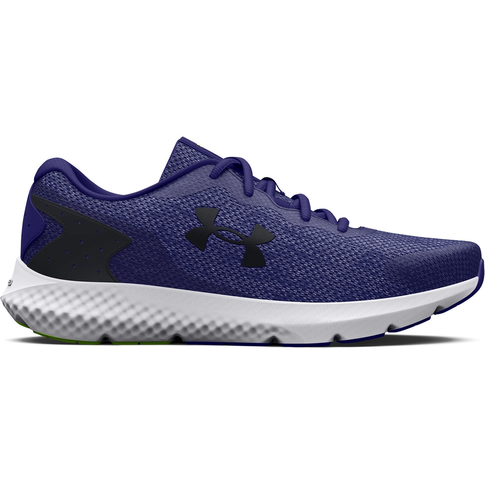 Baskets Under Armour UA Charged Rogue 3 Knit, Bleu, Hommes 5/5