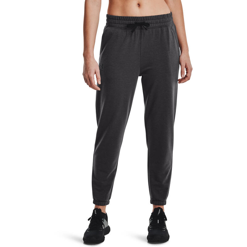 Pantaloni femei Under Armour Rival Terry, Gri