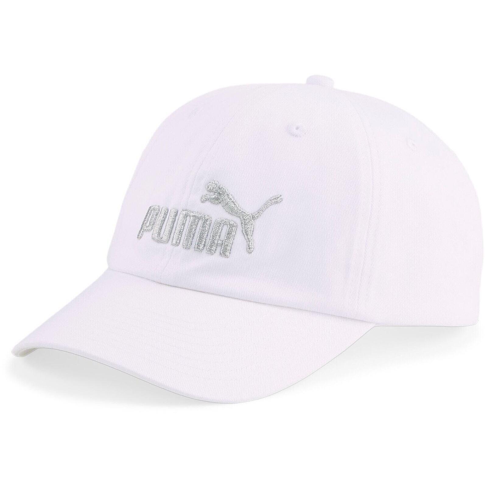 Boné puma essentials no.1, branco, unissex