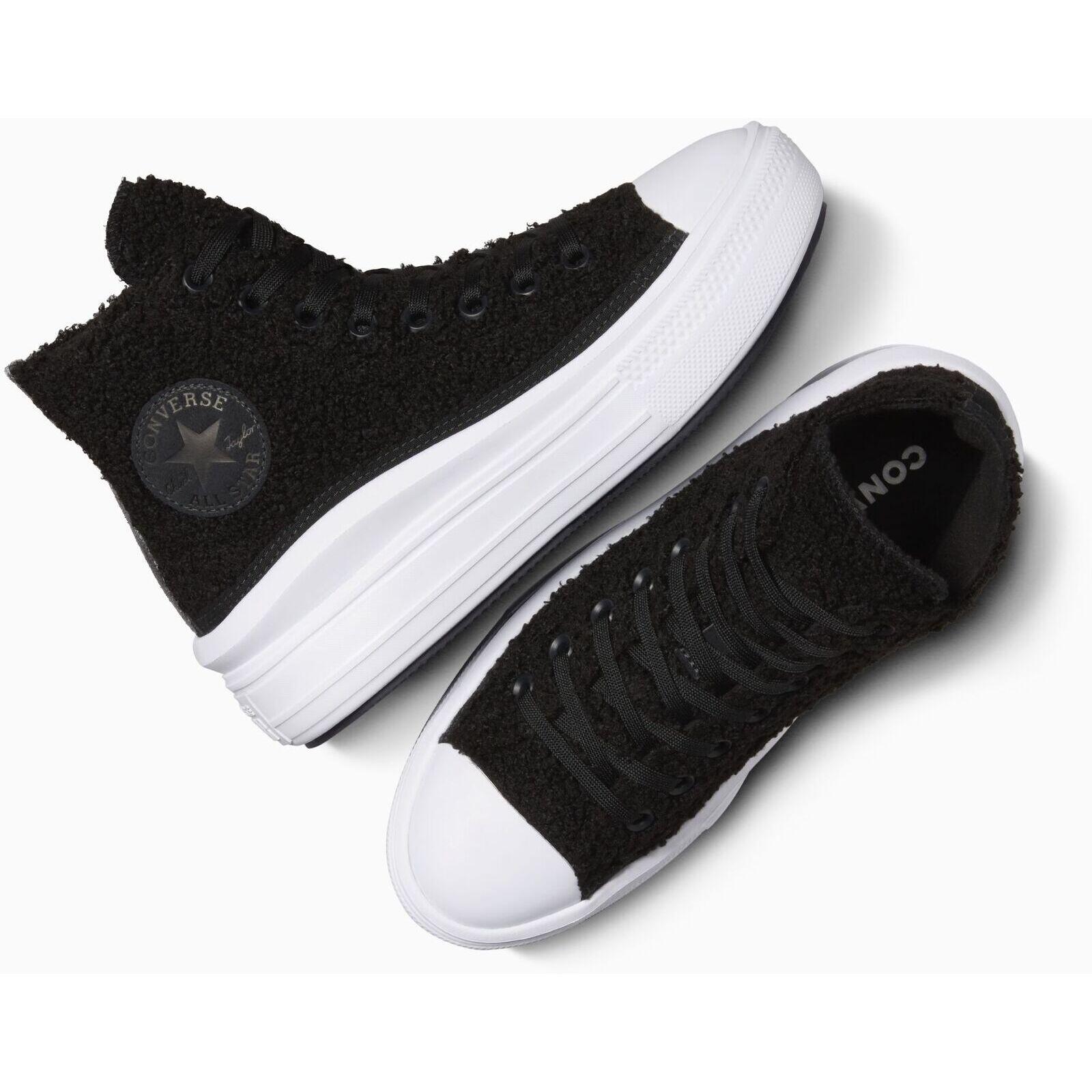 Baskets Converse Ctas Move Hi, Noir, Femmes 2/5