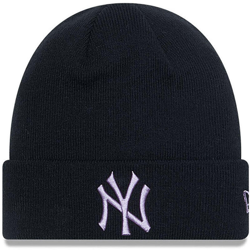 Feijão New Era League Essentials Cuff New York Yankees, Preto, Unissex
