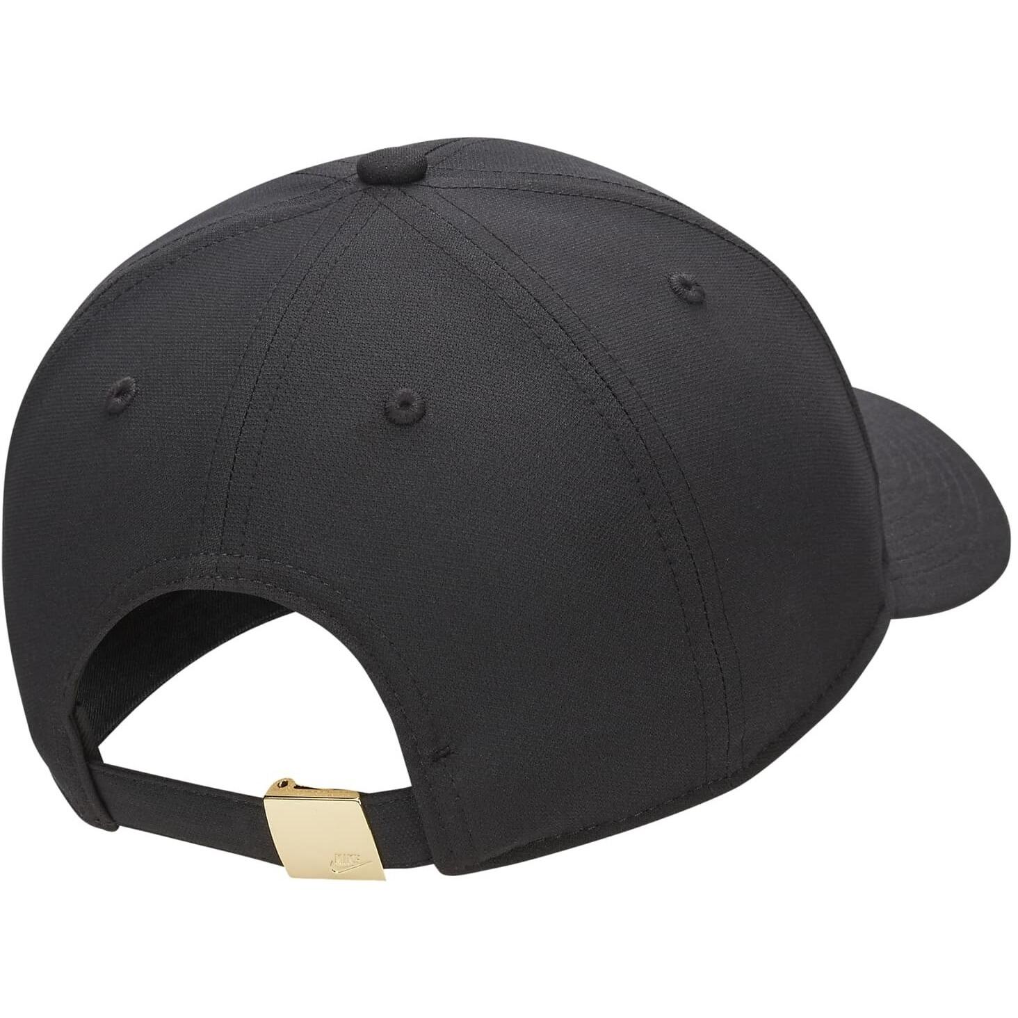 Cap Nike Dri-Fit Club Metallic Futura Cap, Nero, Unisex 2/4