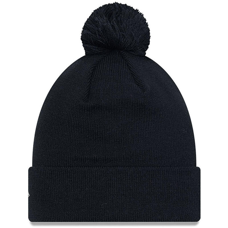 Bab New Era LA Dodgers Infill Bobble Knit Beanie Hat, Fekete, Unisex