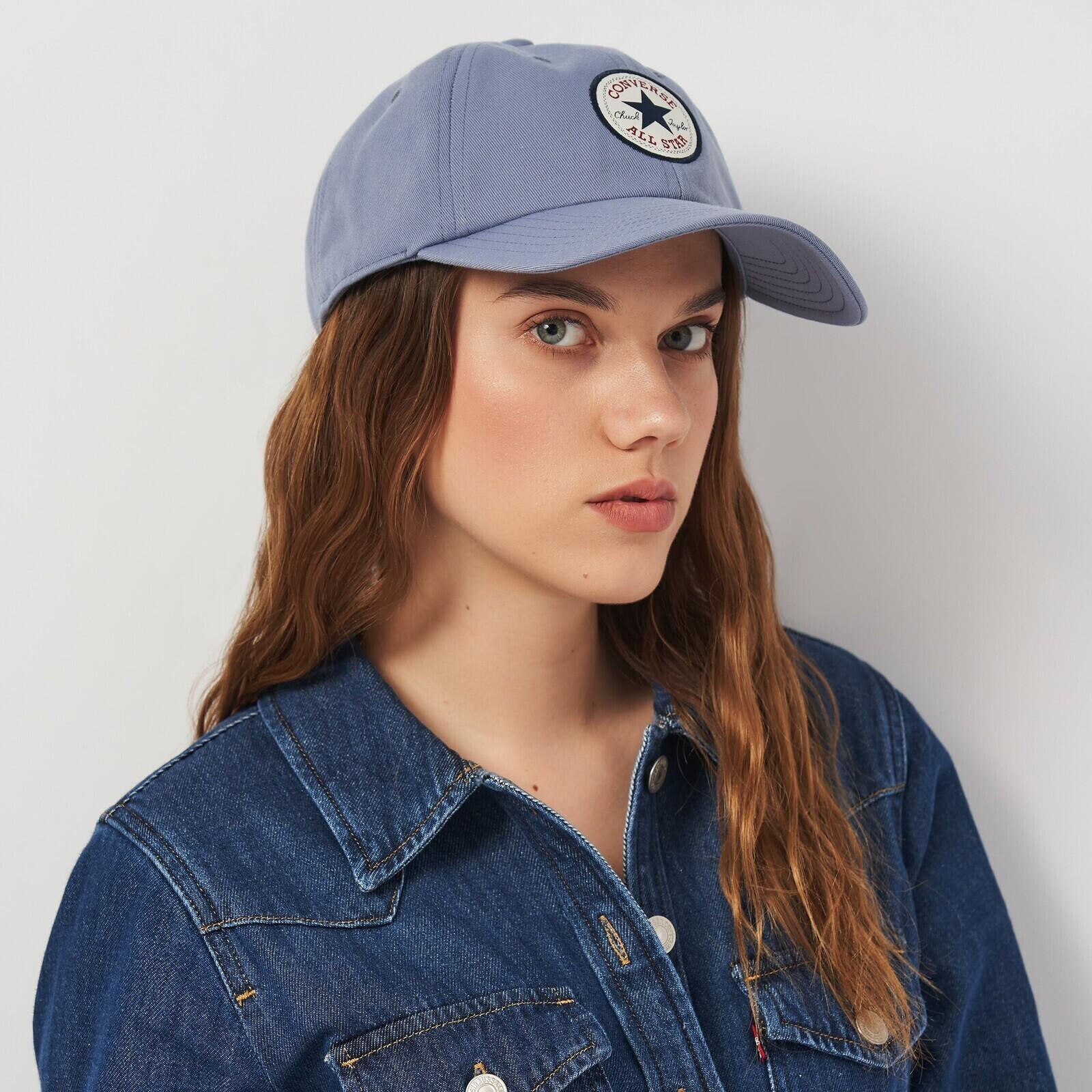 Casquette Converse Tipoff Chuck Patch Baseball Hat, Bleu, Unisexe 5/5