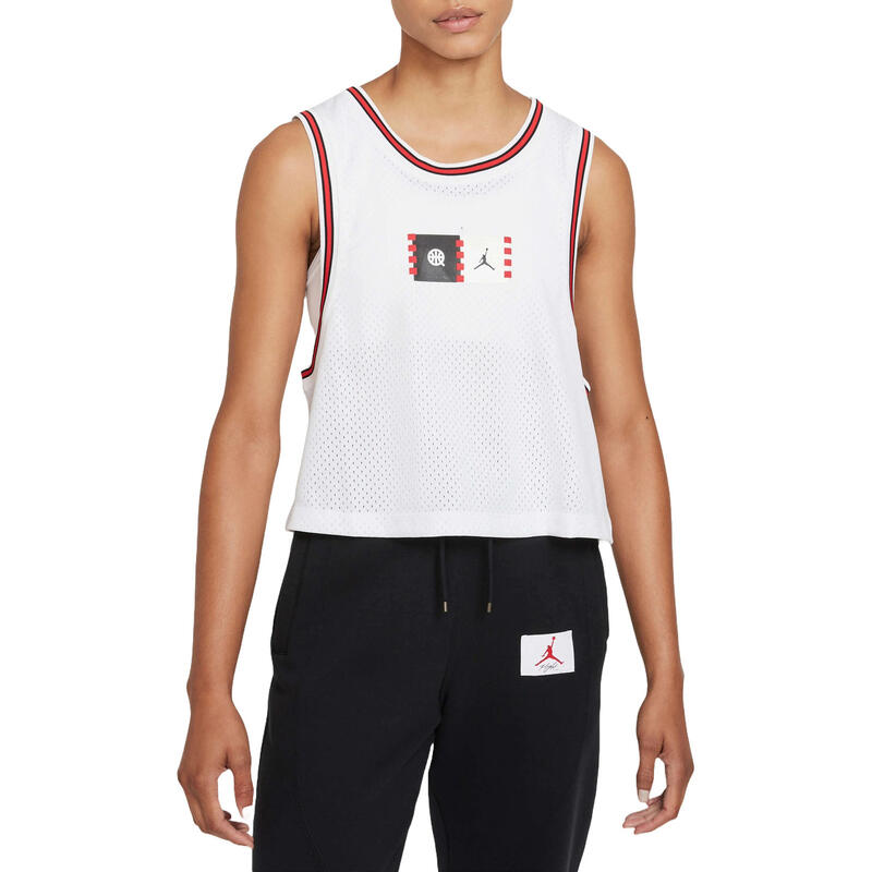 Camiseta Nike Air Jordan Quai 54 Essential, Blanco, Mujer