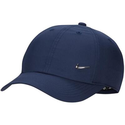 Kap nike dri-fit club unstructured metal swoosh, blauw, kinderen