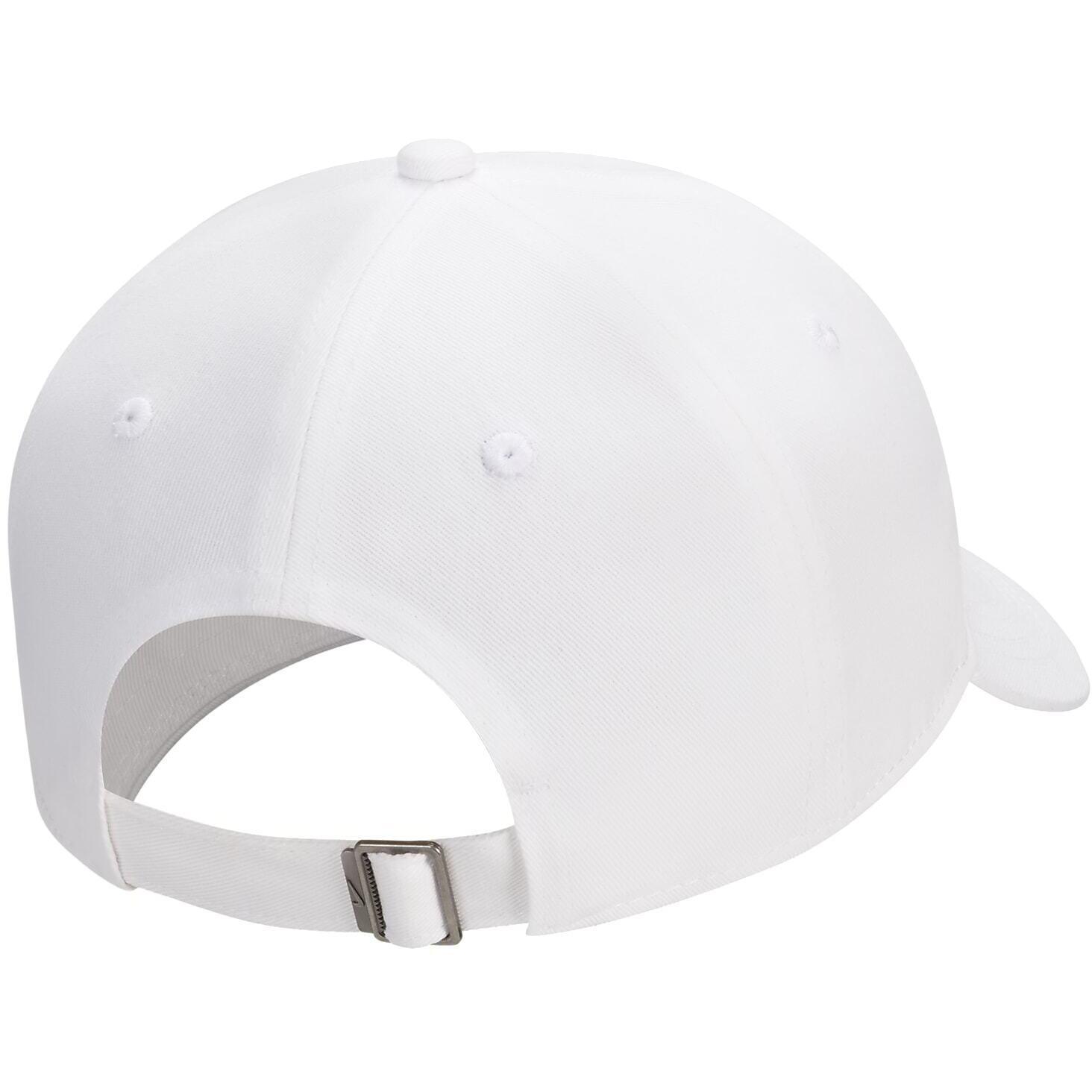 Casquette Nike Club Unstructured Futura Wash Cap, Blanc, Unisexe 2/4